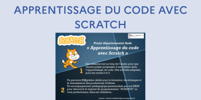 Apprentissage du code avec Scratch